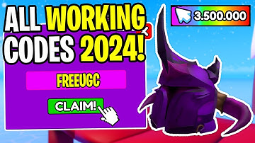 *NEW* ALL WORKING CODES FOR CLICK FOR UGC IN 2024! ROBLOX CLICK FOR UGC CODES