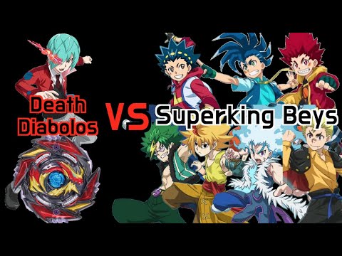 [Death Diabolos Real Match] Death Diabolos VS Superking Beysㅣ데스 디아볼로스vs슈퍼킹 베이들