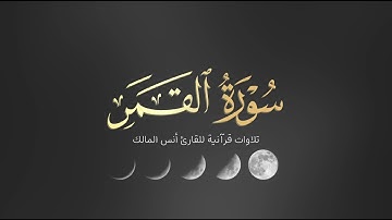 تلاوة سورة القمر للقارئ أنس بن صالح المالك من ليالي رمضان لعام ١٤٤٤ بجامع الرفيعة ببريدة