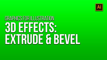 3D Effects: Extrude & Bevel