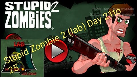 Stupid Zombie 2 (Lab) 21 to 25 Day