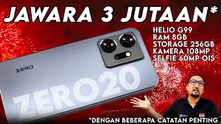 Smartphone 3 Jutaan Terbaik Tahun 2022? Review Infinix Zero 20 Resmi Indonesia