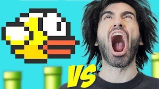 FLAPPY BIRD vs The World's Worst Gamer! screenshot 5