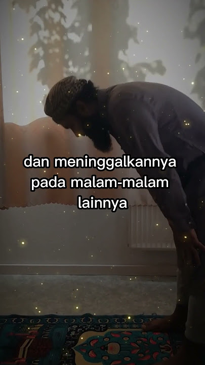 4 Larangan dalam Sholat Tahajud #shorts #tahajjud
