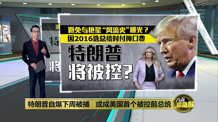 自爆下周被捕   特朗普或成美國首個被控前總統 | 八點最熱報 19/03/2023 - 天天要聞