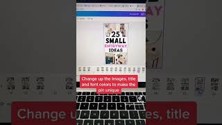 Easy Canva Hack For Making Pinterest Pins