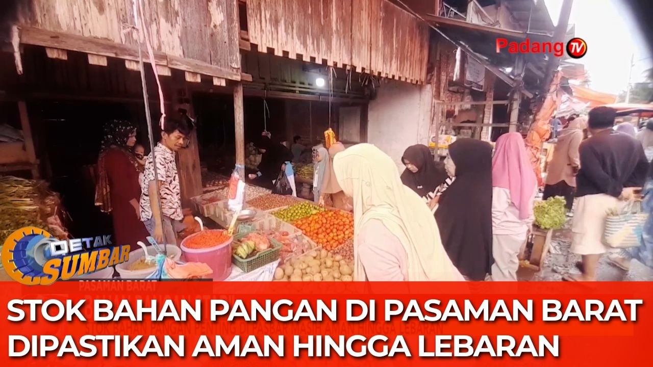 Stok Bahan Pangan di Pasaman Barat Dipastikan Aman Hingga Lebaran