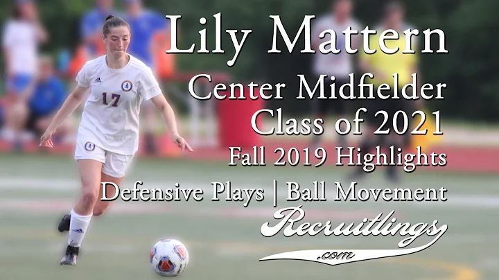 Girls Soccer Highlights | Lily Mattern | Center Mi...
