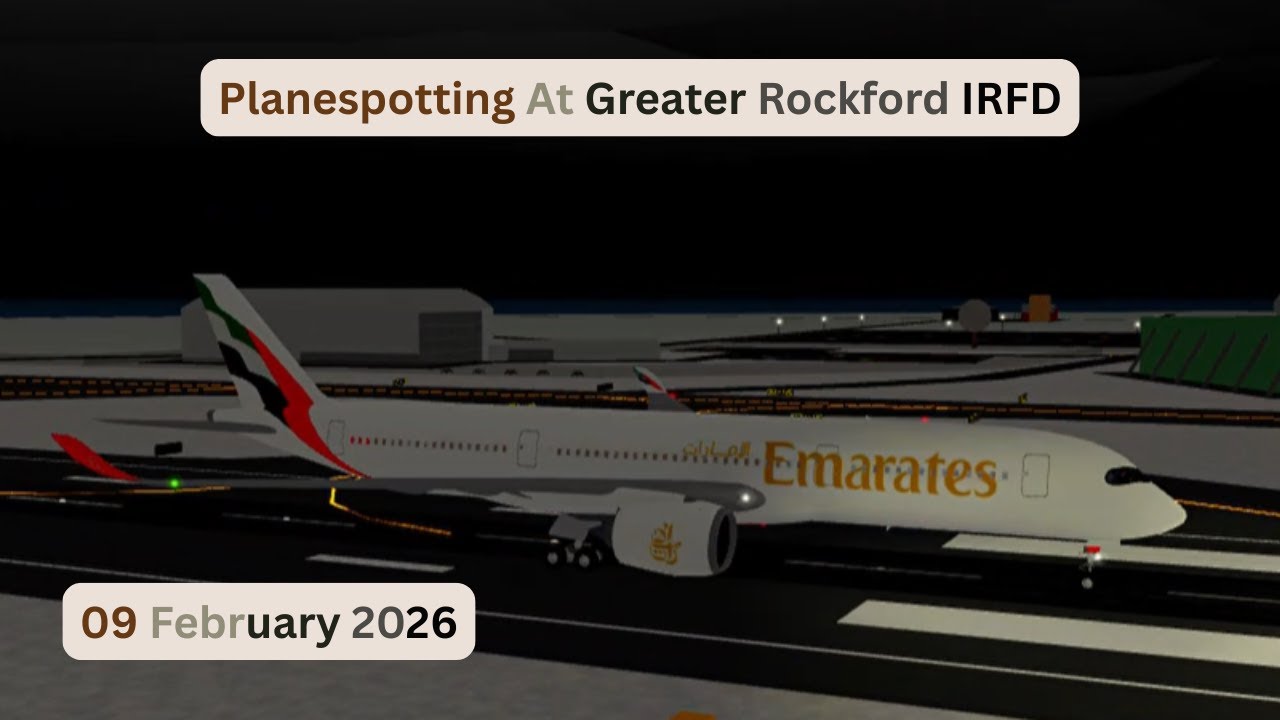 Planespotting At Greater Rockford IRFD 09 February 2026