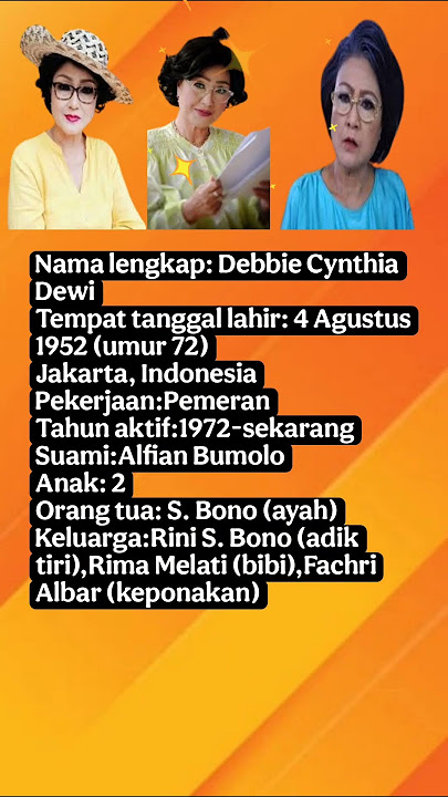 Debbie Cynthia : Biodata Lengkap !!! #breakingnews #videoviral#pemeran