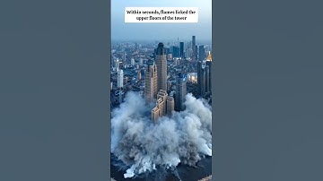 Massive Building Collapses in Just 5 Seconds!🔥 #demolition #satisfyingvideo #shorts