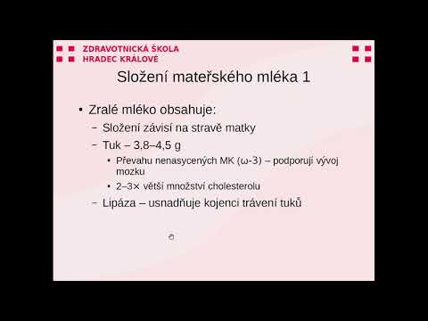 Video: Výživa Pro 5leté Dítě