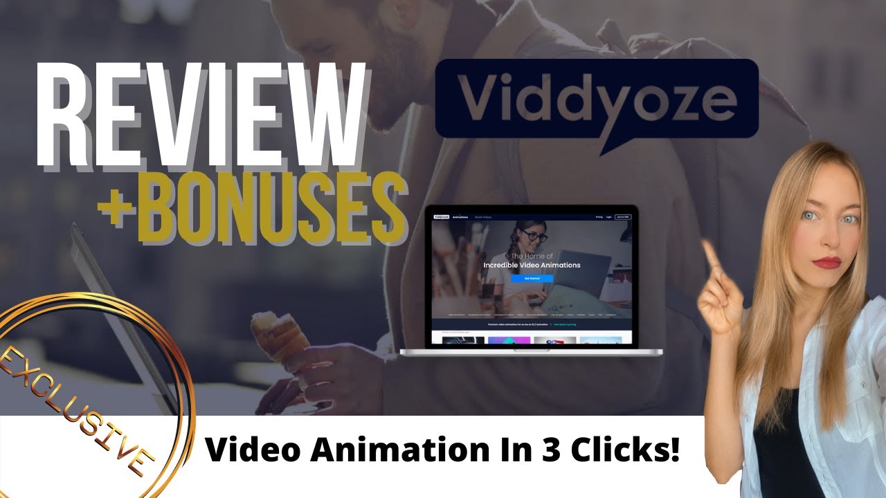VIDDYOZE REVIEW 🏆+ BONUSES 🤑 + DEMO | Making Money With Video Animation In 3 Clicks!