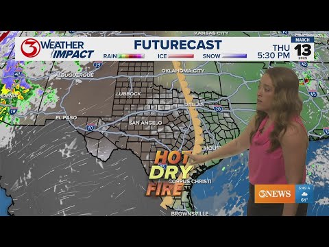 Very high and extreme fire danger weather later this week - YouTube