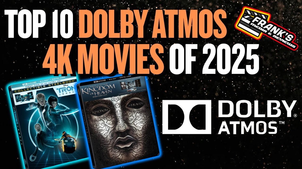 Топ-10 фильмов 2025 года в формате Dolby Atmos 4K | Демонстрационные аудиоэффекты!
