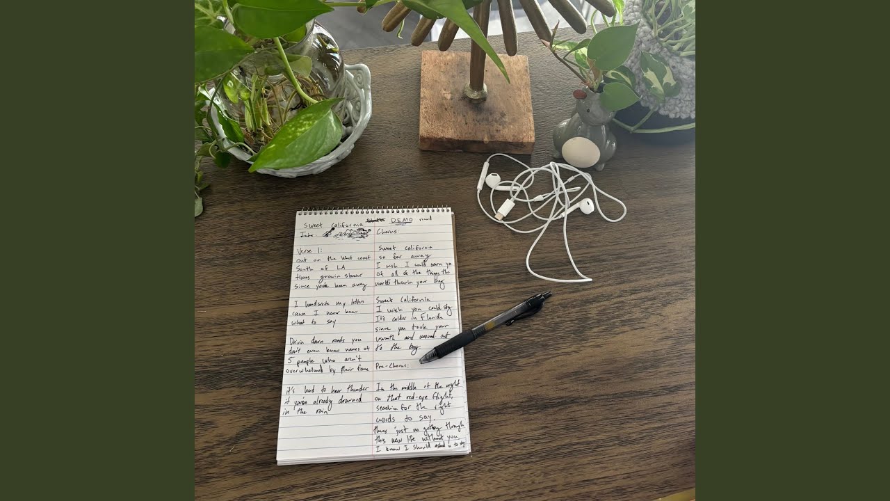 sweet california (voice memo)