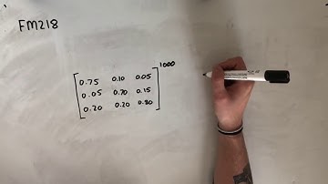 FM218 Further Maths Fortify Study Guide - "Using Matrices to Predict the Long Term"