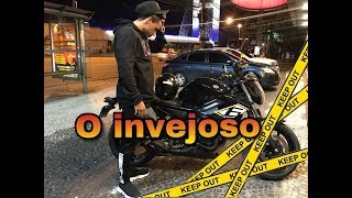 O INVEJOSO QUEBROU A MOTO ? . (XJ6)