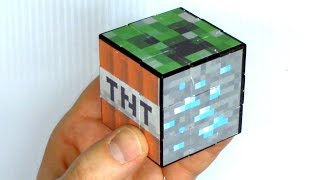 Make A Minecraft Rubiks Cube Puzzle