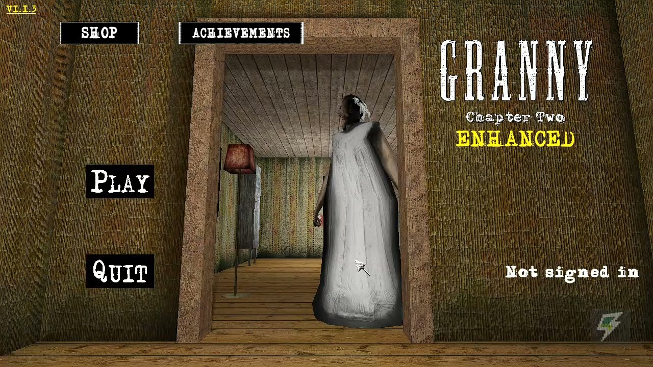 Granny 2  Enhanced  прохождение с бабкой но у бабаки гранаты!