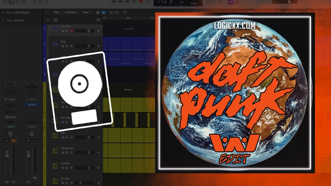 Daft Punk - Around The World (WESTEND Edit) (Logic Pro Remake)