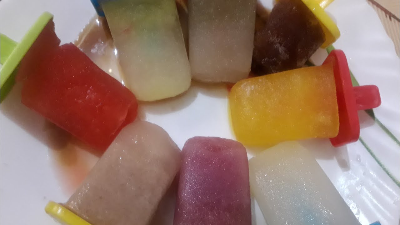 8 Types Of Ice Candies Ice Candy Recipe Ice Candy Summer Recipes 