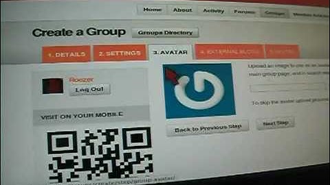 Group Creation BuddyPress.mpeg