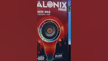 DJ Speaker bulb|Halonix|🔥🔥🔥#shorts