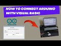 Connecting Arduino with Visual Basic VB.NET | Gas Leak Alarm Detector