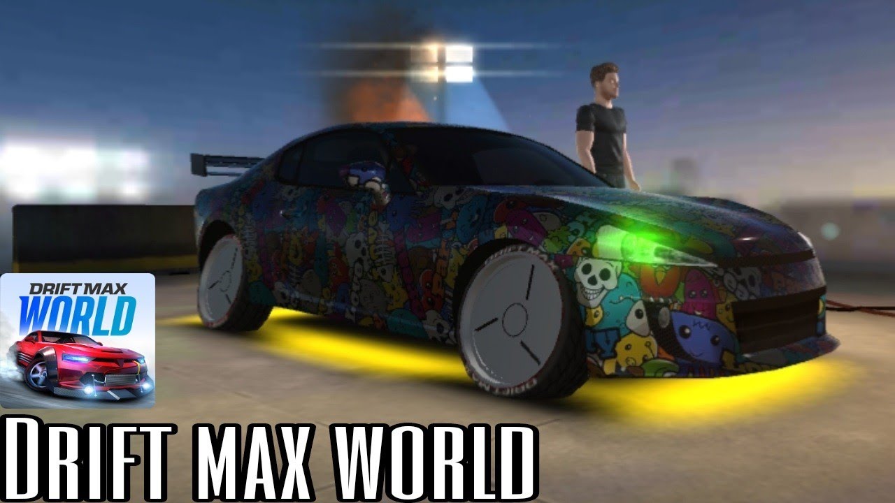 playing with modified car Drift max world physcho gamer YouTube