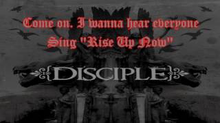 Video thumbnail of "Disciple - Rise Up (Lyrics)"