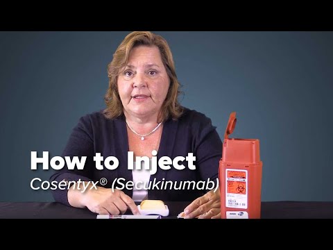 How to Inject Cosentyx® (Secukinumab) | Johns Hopkins Medicine
