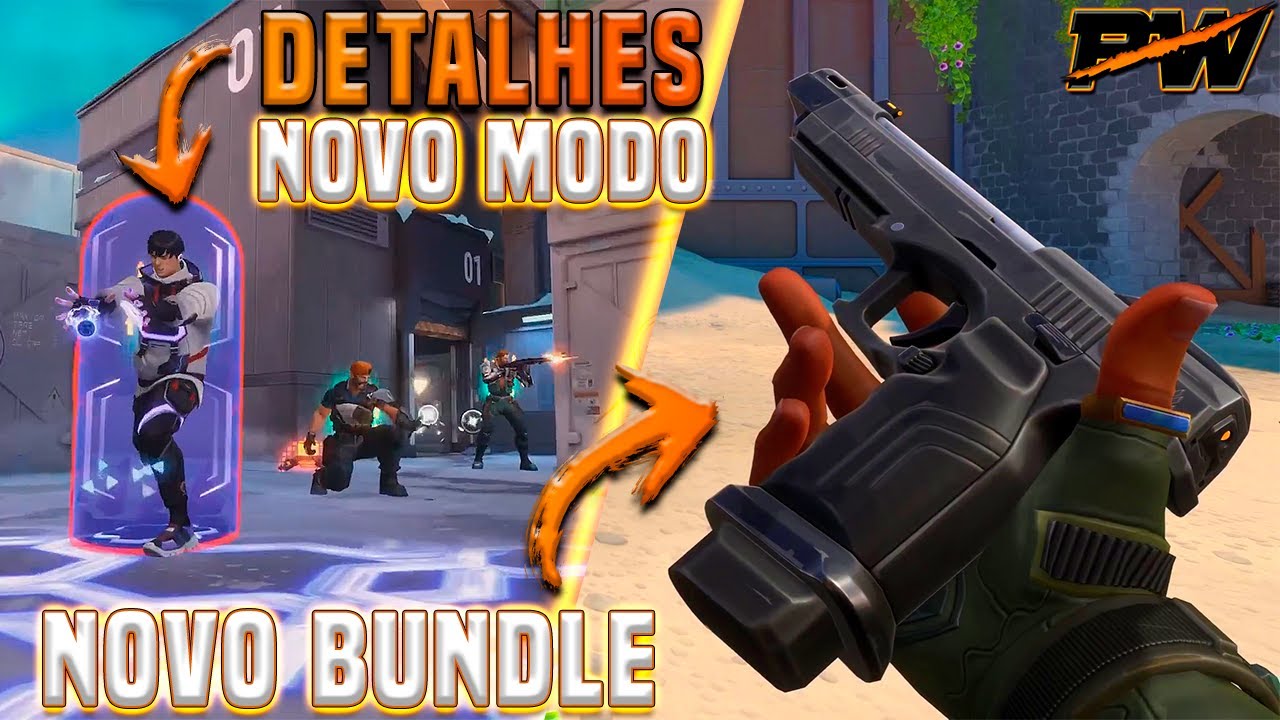 DETALHES do Novo MODO "SUPER CASUAL" 5vs5 & Nova ARMA BANDIT JÁ com SKIN na Coleção SAQUEADORA 3.0