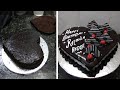 Double Chocolate Cake Recipe |Dark Chocolate Cake Recipe |Heart shape Chocolate Birthday cake Design