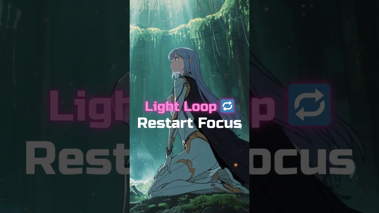 Light Loop — Fade-Out Preview | Cyberpunk Study Mix (Short)