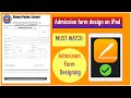How To Make School Admission Form In Pages On iPad [ N Real Tech] #ipad #pages #macbook