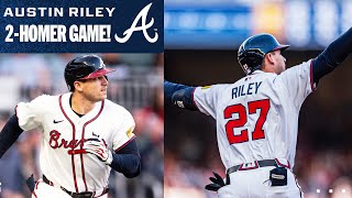 Austin Riley has gone deep TWICE in THREE innings for the