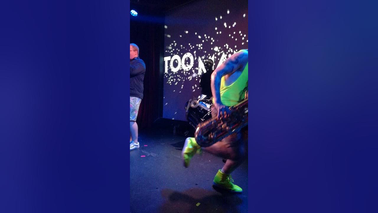 Too Many Zooz The coolest saxophone player in Dublin 20/08/2017 YouTube
