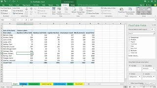 Microsoft Excel 2013 - Module 6: Use Tables to Organize Data Modify Tables