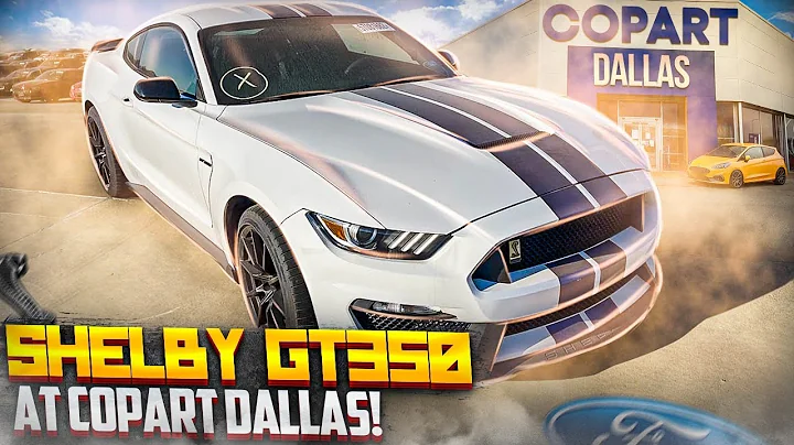 Copart Walk Around Dallas - 2016 Shelby GT350!! 10...