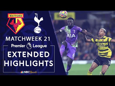 Watford v. Tottenham Hotspur | PREMIER LEAGUE HIGHLIGHTS | 1/1/2022 | NBC Sports