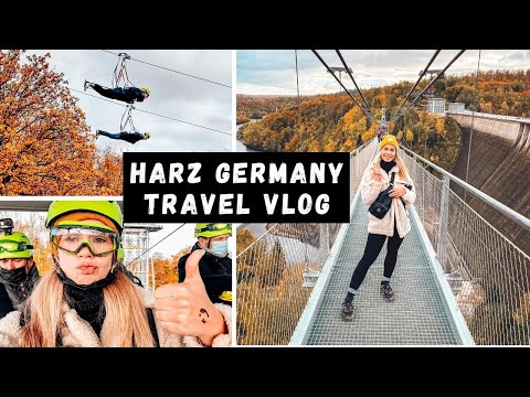 Harz Germany Travel Vlog - Wernigerode, Brockenbahn Train and more