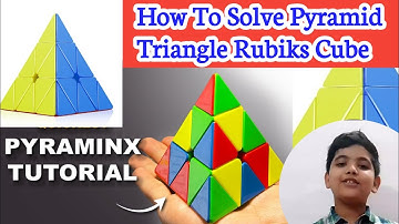 How to Solve a Pyraminx (EASY Beginner Tutorial)