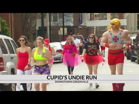 Dozens Strip Down And Run To Raise Money In Greenville 