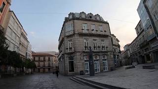 Walking at 8 am from Pontevedra , Spain , towards caldas de rei , upto near Burgo Bridge Part 1 , C