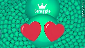 I reached 37,000 points on snake.io in the shortest possible time🐍Best gameplay🐍 Snake Struggle