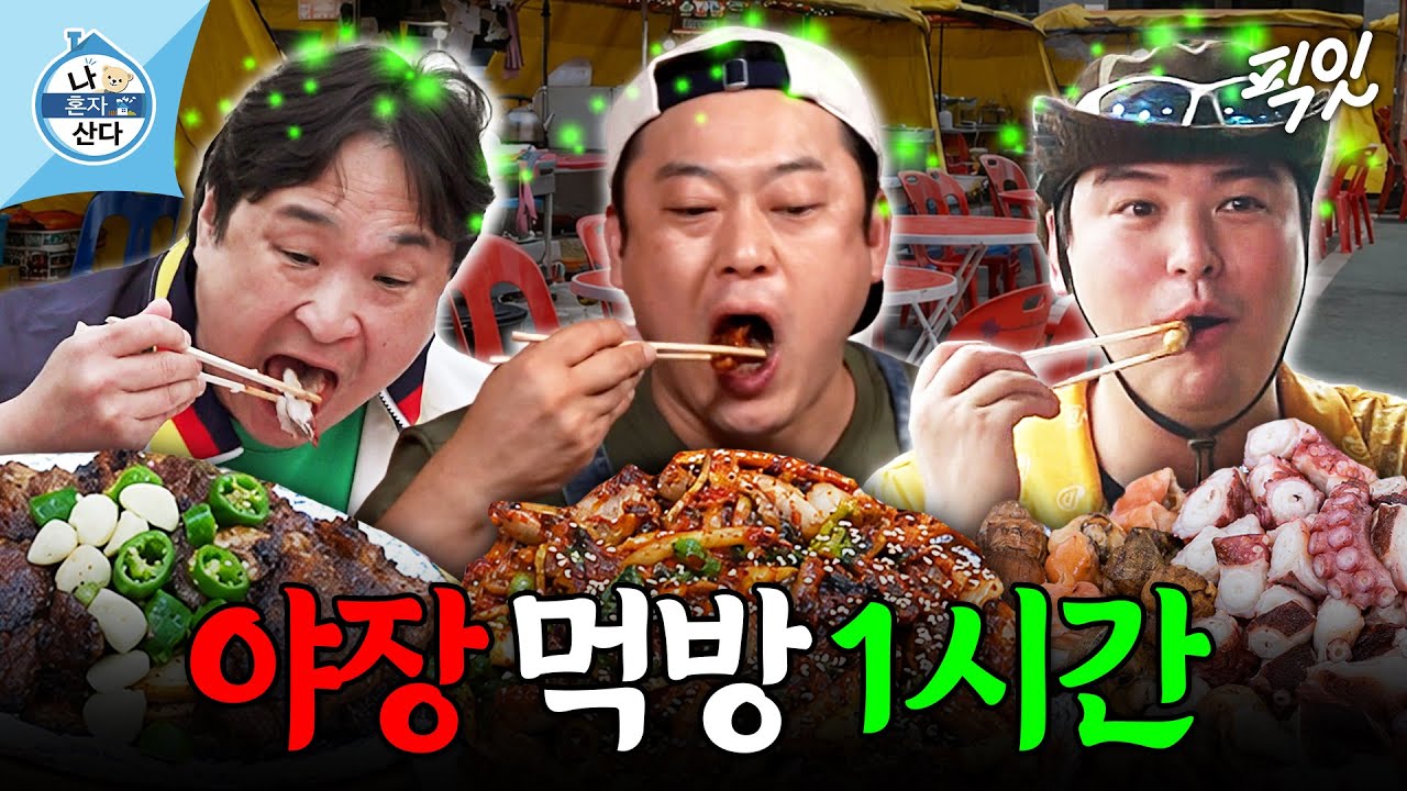 [나혼자산다] 밖에서 먹으니까 더 맛있는 야장 먹방 1시간 모음.zip MBC260807방송 #나혼산 #구성환 #이선민