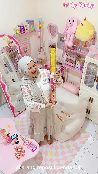 valentine nya udahan, coklatnya baru di makan 😆🤚🏻 #ayurahayu #roomdecor
