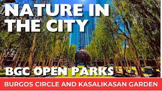 The Longest Urban Park in Metro Manila - 2024 BGC OPEN PARKS Pt. 1 | Burgos Circle | Greenway | 4K