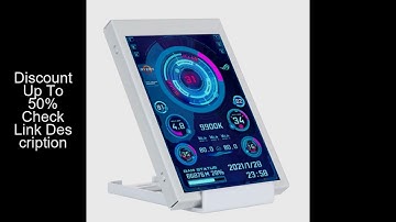 New 3.5 Inch IPS Type-C Secondary Screen for Computer CPU GPU RAM HDD Hardware Monitor LCD Display F